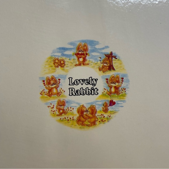 Vintage Baby Photo Diary Album Bunny Rabbit Shower Gift Present Memory Book - Picture 9 of 14